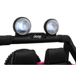 Elektrické autíčko Jeep Wrangler Rubicon Lift 4x4, 24V - ružové